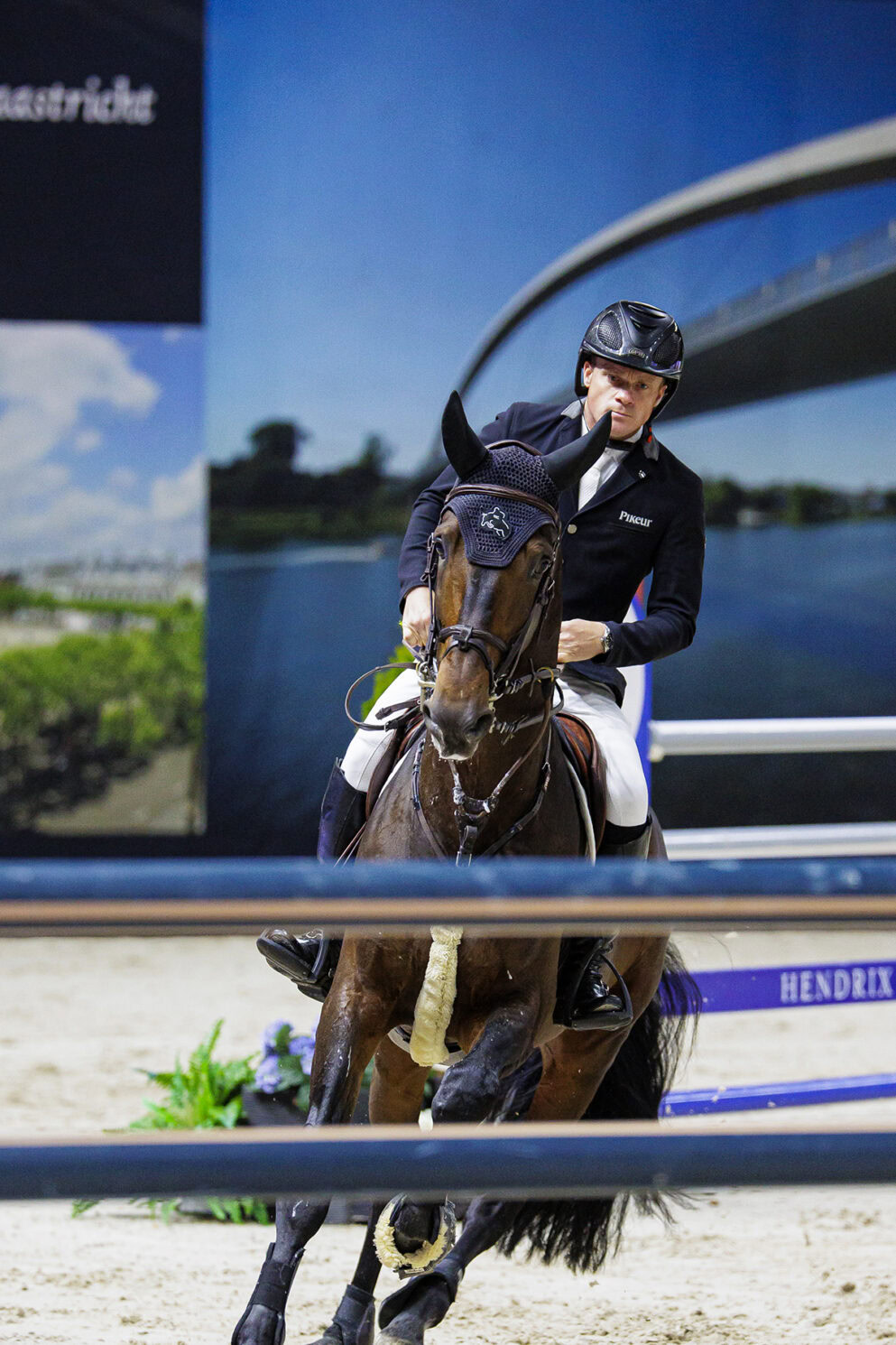 Willem Greve (ned) Minute Man Jumping Indoor Maastricht 2023 © Digishots