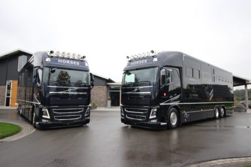 Fantastic trucks going to Switzerland